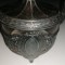 SUPERB CENTRU DE MASA METAL SI CRISTAL , ANII 1900