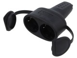 Conector Alimentare AC 2P Schuko IP44 ORNO OR-AE-13117(GS)