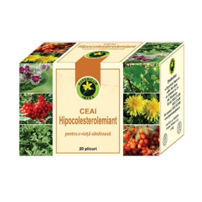 Ceai Hipocolesterolemiant 20pl Hypericum foto