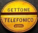 Cumpara ieftin Moneda / Jeton Telefonic GETTONE TELEFONICO - ITALIA, anul 1970 *cod 2644