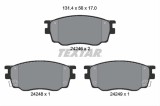 Set placute frana TEXTAR 2424601