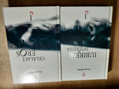 George Balan - Iubirea interzisa - Romanul unui tabu (Editura Cartier, 2001) + Celalalt Eros (Editura Cartier, 2001) - homosexualitatea foto