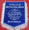 Fanion (de protocol-brodat) fotbal - FC &quot;METALOGLOBUS&quot; Bucuresti