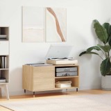 VidaXL Dulap pentru discuri stejar sonoma 85x38x48 cm lemn prelucrat