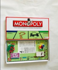 Monopoly in limba Romana clasic joc de socieae,joc educaiv foto