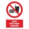 Indicator de protecție interzicere PVC 200x300 mm