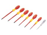 Kit Șurubelnițe Izolate 7 Bucăți Phillips și Plată