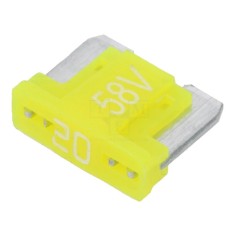 Siguranta 20A 58VDC auto 11mm aliaj de staniu ESKA 341731-58V