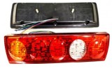 Lampa Stop LED 12V Universala 5 Functii 410x60x130mm cu Catadioptru Frana Semnalizare Ceata Mers Inapoi Camioane Tractoare