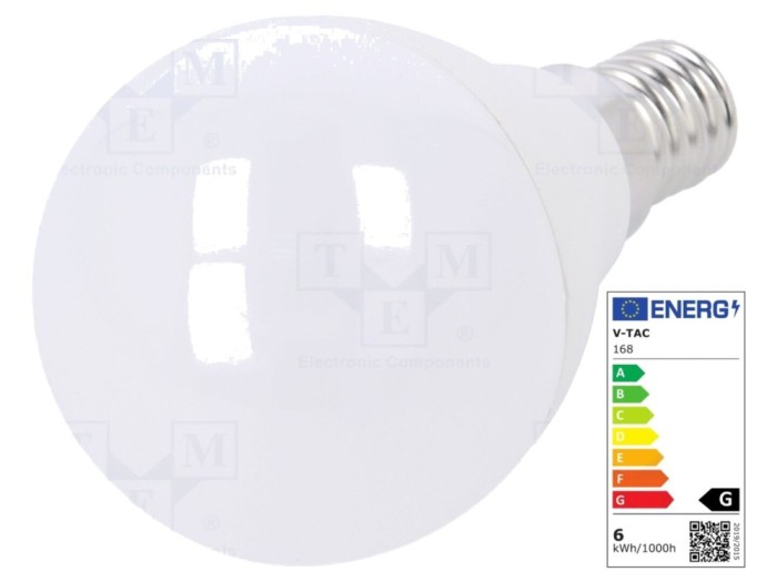 Lampă LED E14 5,5W 3000K