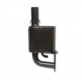 Amortizor toba esapament 240x150mm pentru JCB 3CXS-PC, 4CX-PC, 3CX, 215/3CX 15, 214e/3C 14, 215S/4CX 15, 214/3CX 14-PC, 3CX-T, 4CX, 3CXS OEM 128-H2997