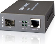 MEDIA CONVERTOR TP-LINK RJ45 1000M la slot SFP 1000M cu suport Module MiniGBIC, montabil in sasiu &amp;quot;MC220L&amp;quot; foto