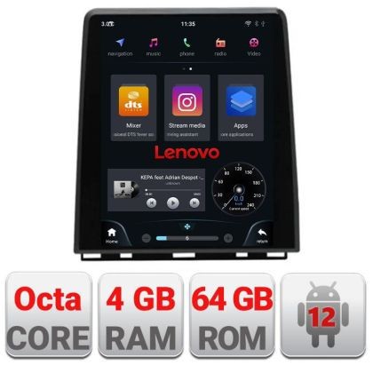 Navigatie dedicata Tip Tesla Chevrolet Cruze 2006-2012 Radio gps internet Qualcomm 8X 8+128 360 4G carplay android auto GB Kit-tesla-045+ULTRA-9.7-8+1