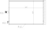 NRF 350457 EASY FIT Condensator, climatizare