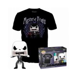 Pop! The Nightmare Before Christmas Jack Skellington Glows In The Dark &amp; T Shirt S