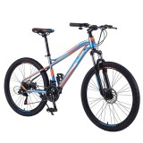 Bicicleta mountain bike, 26&quot; cadru otel, roti 26 inch, 21 viteze, schimbator