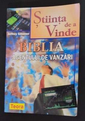 Biblia agentului de vanzari / Jeffrey Gitomer foto
