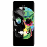 Husa silicon pentru Huawei Mate 10, Colorful Skull