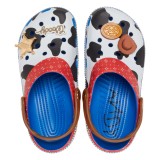 Saboti Crocs Classic Toddler Toy Story Woody Clog Albastru - Blue Jean