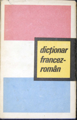 Dicționar francez-rom&amp;acirc;n foto