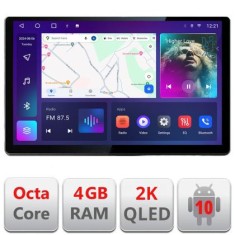 Navigatie dedicata Ford Focus 4 N-focus4 Edonav ecran 13&quot; 2K 8 si 128 Android Waze USB Navigatie 4G 360 Toslink Youtube Radio kit- CarStore Technology