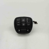 Panou Butoane Jaguar XJ X350 2008 OEM 5W93-11654-B Buton Start Stop Argintiu Aluminiu