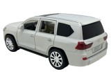 Macheta Metalica replica Lexus LX570, cu Sunet si Lumini, Scara 1:24 Cu Fum, deschide usi capota si portbagaj, Unisex, Metal