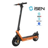 Cumpara ieftin Trotineta electrica pliabila iSEN X9 Plus 2026 Orange, Aplicatie, BT, 500W, autonomie max. 65km, pana la 25 km h, baterie detasabila 15.6Ah