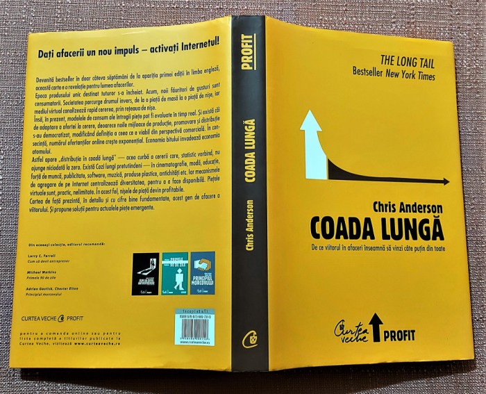 Coada lunga. Editura Curtea Veche, 2009 (editie cartonata) &ndash; Chris Anderson
