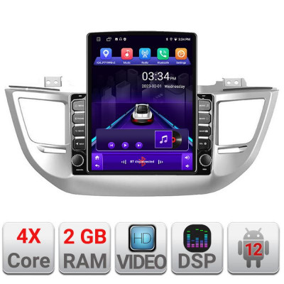 Navigatie dedicata Hyundai Tucson K-546 ecran tip TESLA 9.7&amp;quot; cu Android Radio Bluetooth Internet GPS WIFI 2+32 DSP Quad Core CarStore Technology foto