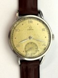 Ceas de m&acirc;nă Omega vintage, manual (model rar, an 1946)