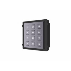 Modul de extensie videointerfon cu tastatura Hikvision DS-KD-KP; permite