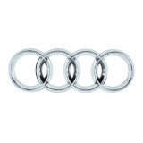 Emblema Audi universala, montare pe spate, 27cm