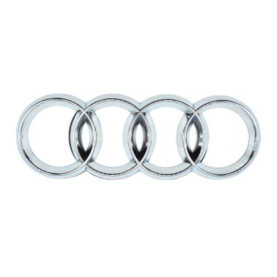 Emblema Audi universala, montare pe spate, 27cm foto