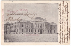 # 2319 - Romania, salutari Des, Dej carte postala circulata 1903: Tribunalul foto