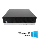 Calculator Refurbished HP EliteDesk 800 G5 SFF, Intel Core i5-9500 3.00-4.40GHz, 8GB DDR4, 256GB SSD + Windows 10 Home NewTechnology Media