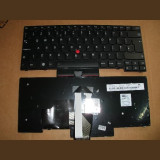 Cumpara ieftin Tastatura laptop noua LENOVO THINKPAD T430U Black UK FRU 04W2918