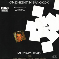 Murray Head - One Night In Bangkok (1984, RCA) Disc vinil single 7&amp;quot; foto