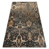 Covor de l&acirc;nă SUPERIOR KIRMAN oriental, coniac, bej, 170x235 cm