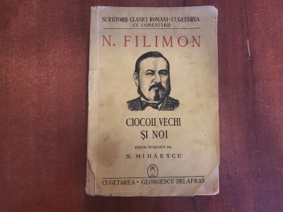 Ciocoii vechi si noi de N.Filimon foto