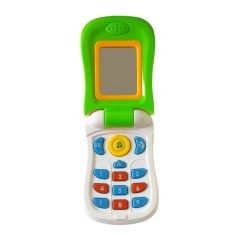 Telefon interactiv, educational pentru copii cu butoane care emit diverse melodii, LTOY7
