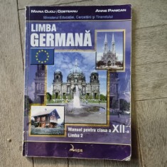 Maria Cucu-Costeanu, Anne Panican Limba germană. Manual pentru clasa a XII-a, limba a II-a