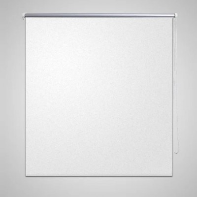 Jaluzea opaca rulabila, 80 x 175 cm, alb foto