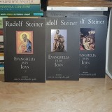 RUDOLF STEINER - EVANGHELIA DUPA IOAN ( 3 VOL. ) , 2009 *