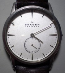 K.040 CEAS BARBATESC QUARTZ SKAGEN PENTRU PIESE DE SCHIMB
