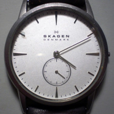 K.040 CEAS BARBATESC QUARTZ SKAGEN PENTRU PIESE DE SCHIMB