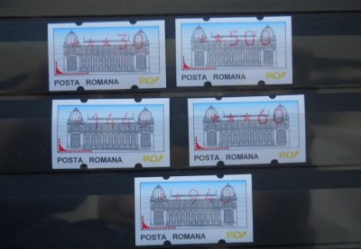 ROMANIA TIMBRE DE AUTOMAT foto