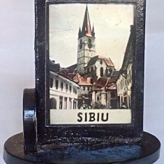 Microvedere-bibelou Sibiu, reg. Brasov, R. P. R., circa 1964