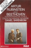 Arthur Rubinstein Spielt Ludwig van Beethoven &ndash; London Philharmonic Orchestra, Daniel Barenboim - Klavierkonzerte Nr. 4 Und 5, Caseta audio