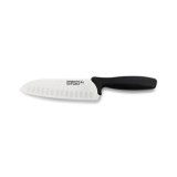 Cumpara ieftin Cuțit Santoku Rockingham Forge Essentials cu lamă din oțel inoxidabil, 16,5 cm, negru